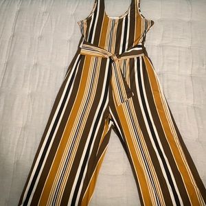 Striped Summer Jumpsuit